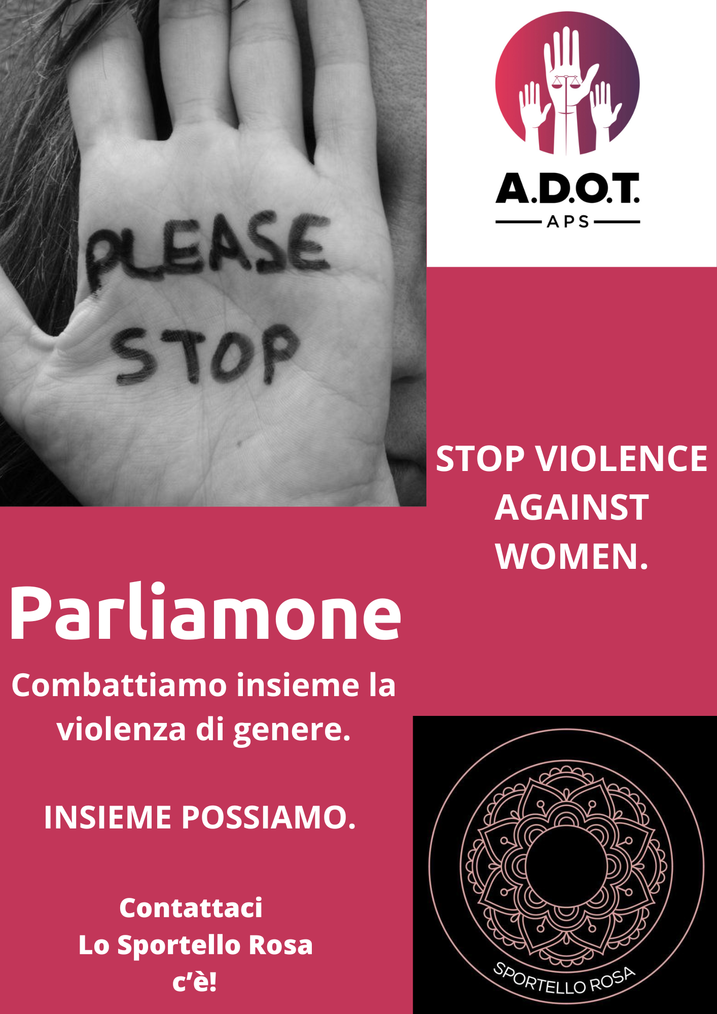 LOCANDINA VIOLENZA DI GENERE